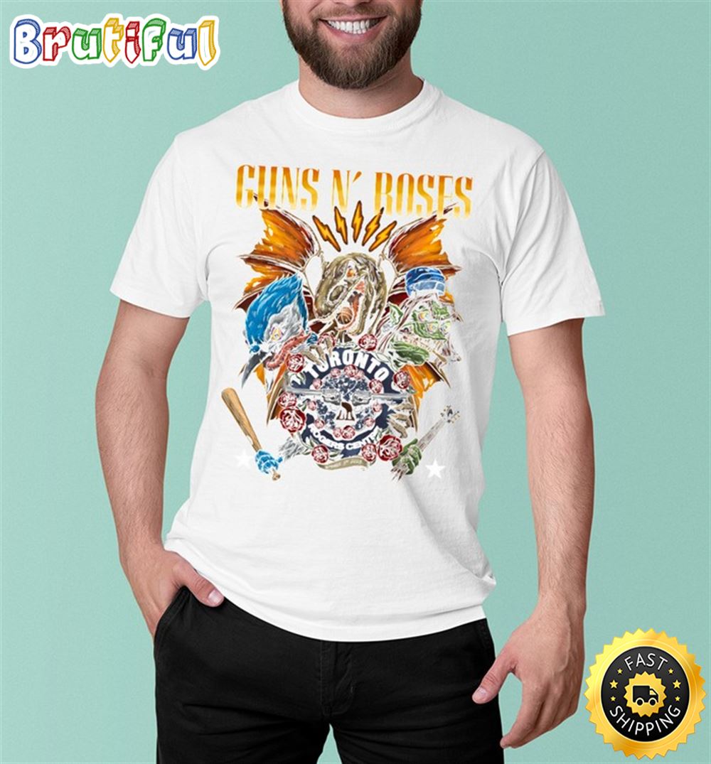 Guns N Roses Tour 2023 Toronto ON T Shirt huj0sn