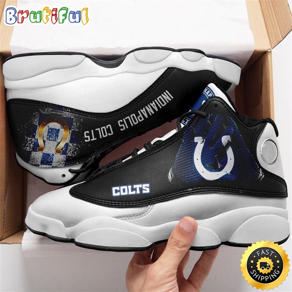 Indianapolis Colts Nfl Ver 1 Air Jordan 13 Sneaker u3p3f0