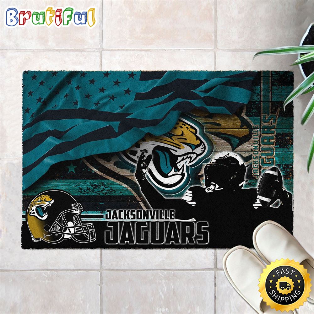 Jacksonville Jaguars NFL Doormat For Your This Sports Season l4lmib