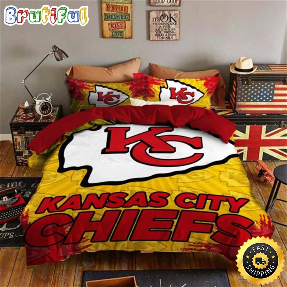 Kansas City Chiefs Bedding Sets Sleepy be7r3z