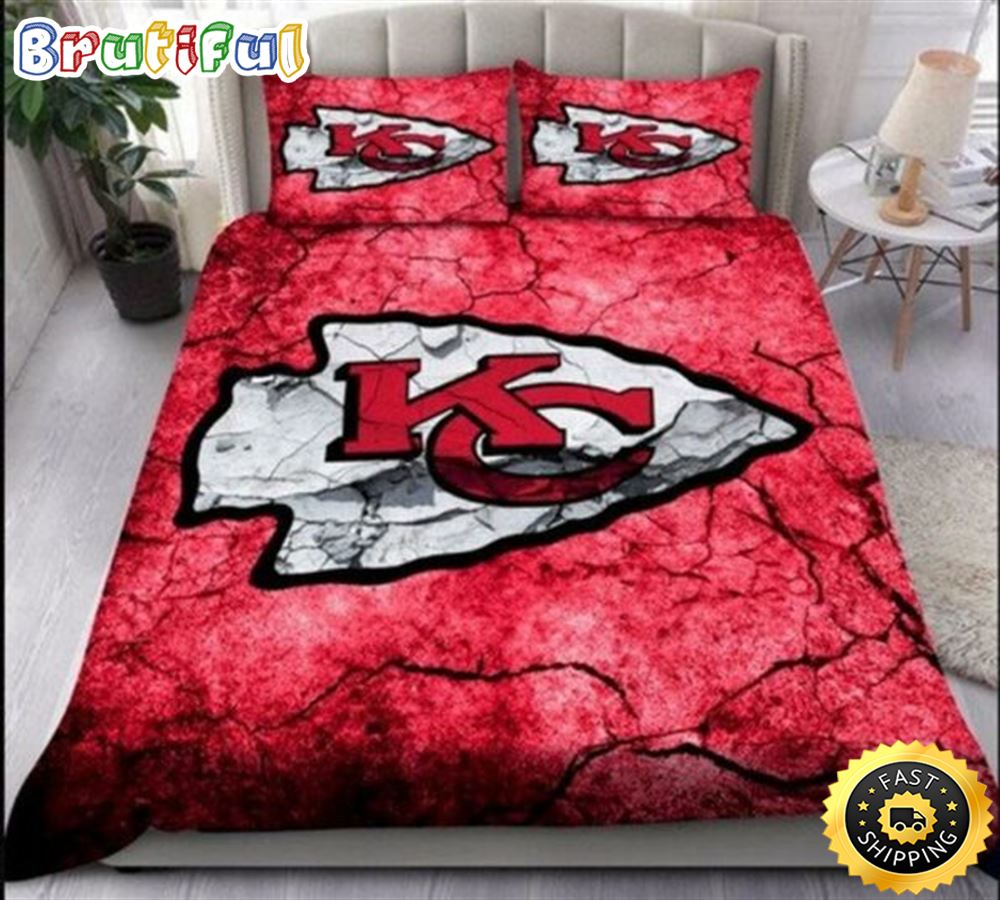 Kansas City Chiefs Nfl Customize Bedding Sets Duvet Cover Bedroom bmp72j