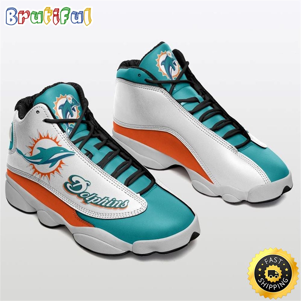 Miami Dolphins Nfl Air Jordan 13 Shoes lpoafz