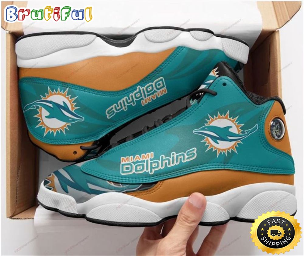 Miami Dolphins Nfl Ver 4 Air Jordan 13 Sneaker daoyv5