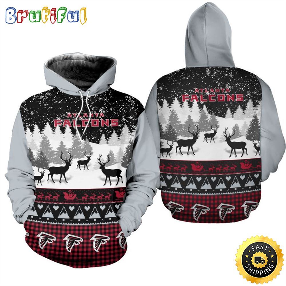 NFL Atlanta Falcons Christmas Is Here All Over Print 3D Hoodie Unisex Hoodie 1 c2qkoo