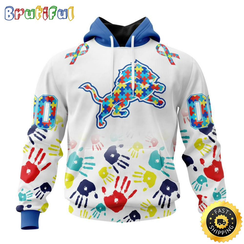 NFL Autism Hoodie Detroit Lions Special Autism Awareness Design 3D Hoodie Unisex Hoodie 1 jsxazj