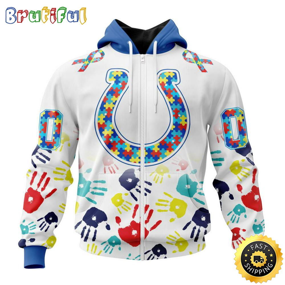 NFL Autism Hoodie Indianapolis Colts Special Autism Awareness Design 3D Hoodie Unisex Hoodie 1 cskm2s