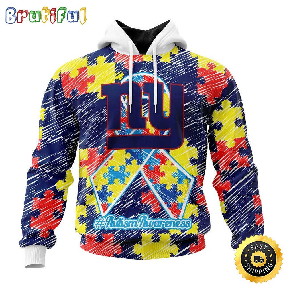 NFL Autism Hoodie New York Giants Special Autism Awareness Design All Over Print 3D Hoodie 1 nmyn6j