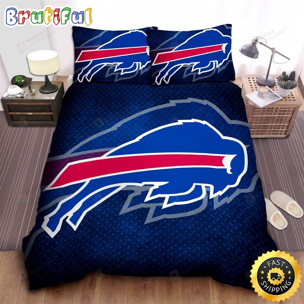 NFL Buffalo Bills Royal Navy Blue Bedding Set iyqjbx