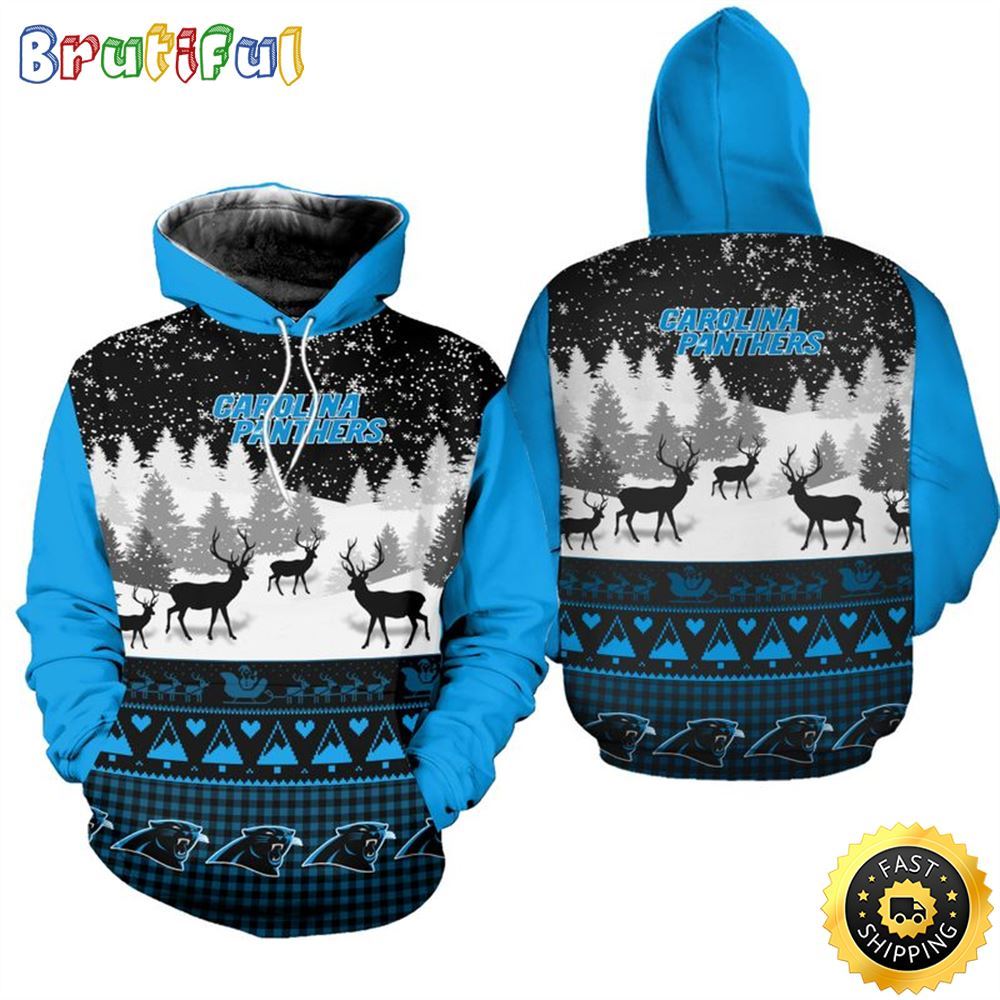 NFL Carolina Panthers Christmas Is Here All Over Print 3D Hoodie Unisex Hoodie 1 zecpho