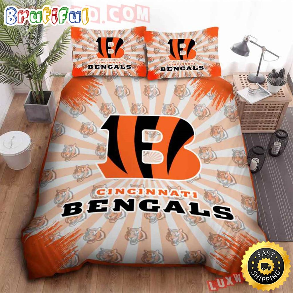 NFL Cincinnati Bengals Light Orange Bedding Set vkocvw