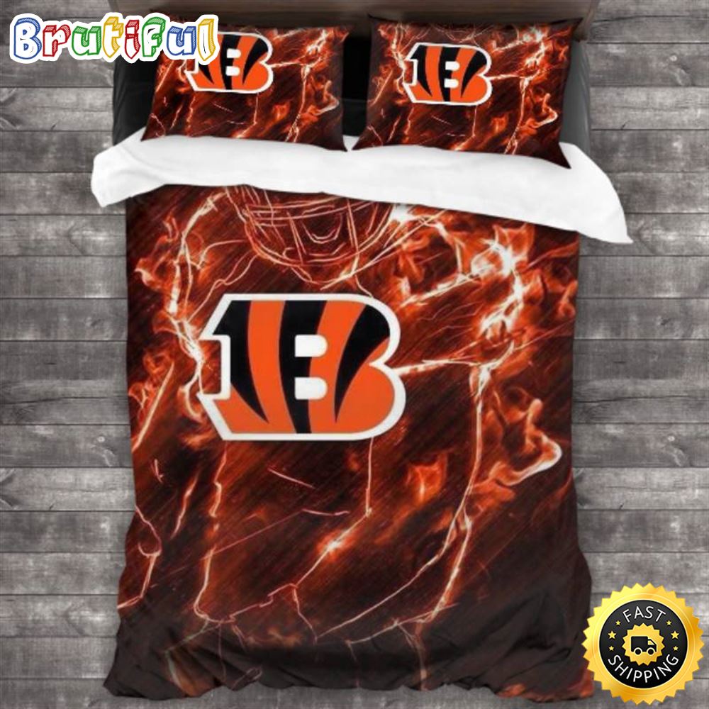 NFL Cincinnati Bengals Orange Bedding Set egev3j