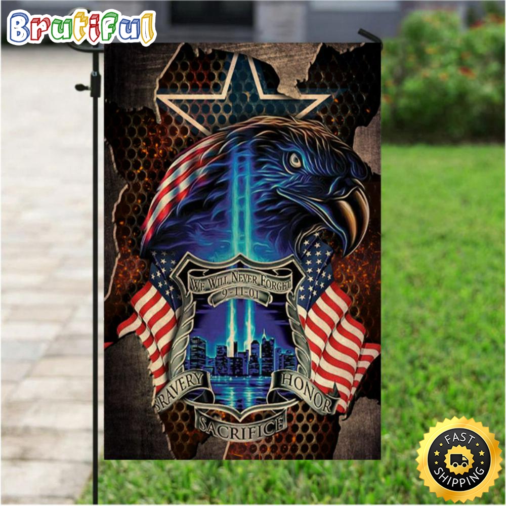 NFL Garden Flags Dallas Cowboysls Specialized Flag For Honor Patriot Day We Will Never Forget 1 lpp71t
