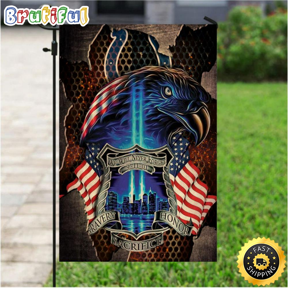 NFL Garden Flags Indianapolis Colts Specialized Flag For Honor Patriot Day We Will Never Forget 1 vwbm8m