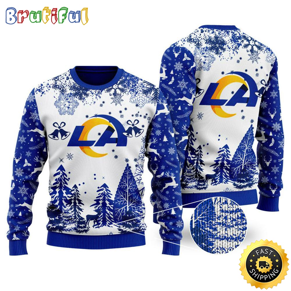 NFL Los Angeles Rams Christmas Ugly Sweater Xmax Tree Chistmas 1 sjyxoc