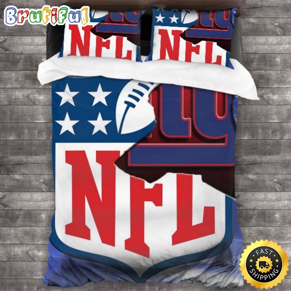 NFL New York Giants Navy Blue Bedding Set jdwytm