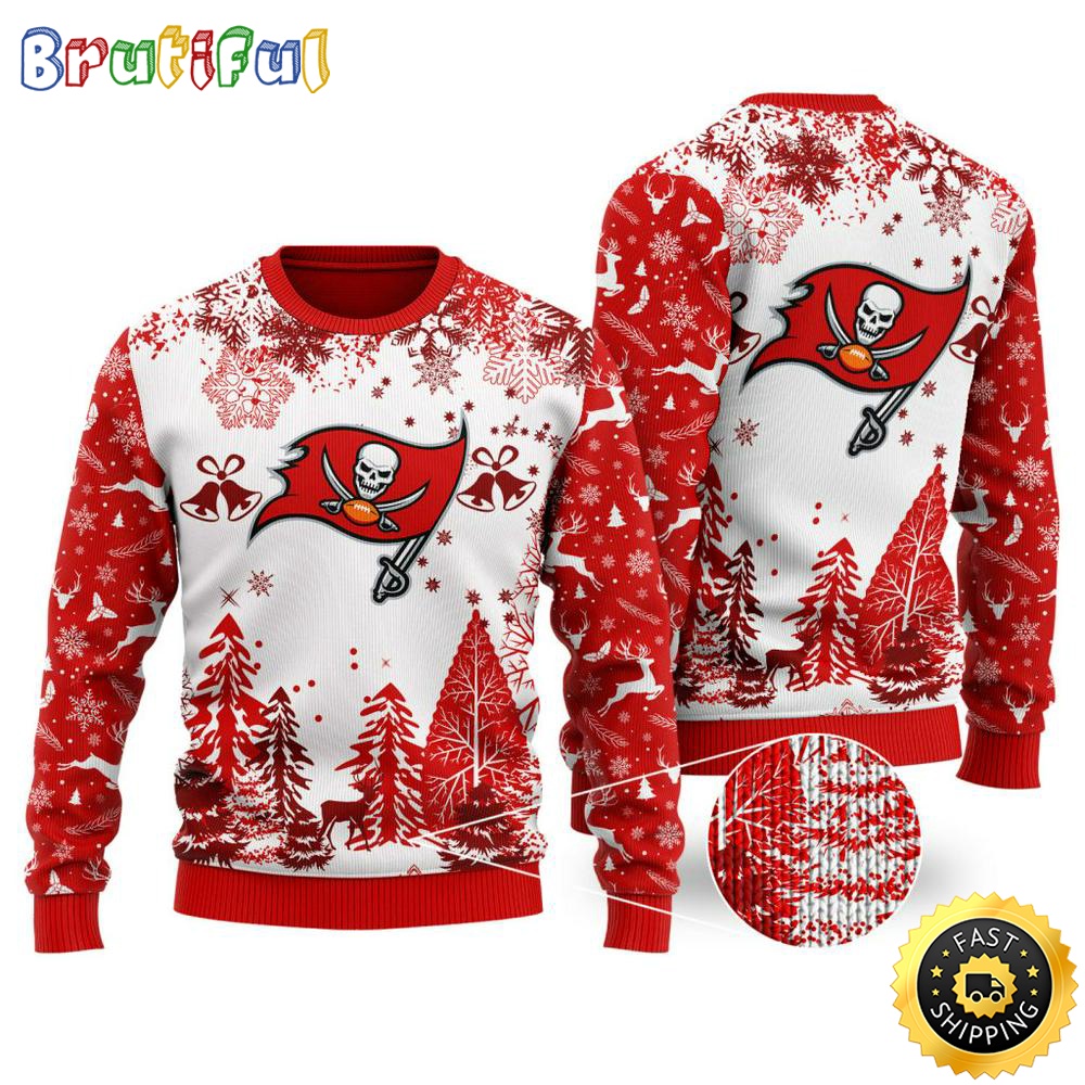 NFL Tampa Bay Buccaneers Christmas Ugly Sweater Xmax Tree Chistmas 1 v1wfz2