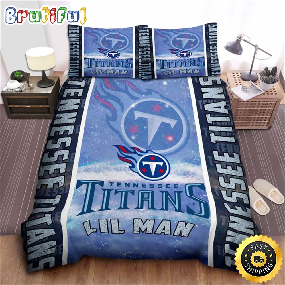 NFL Tennessee Titans Blue Bedding Set es4rhq