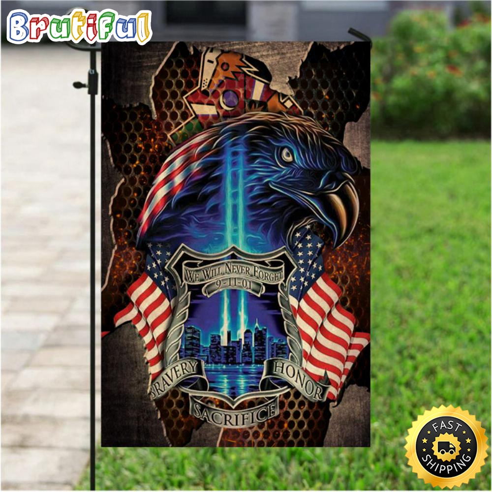 NHL Garden Flags Arizona Coyotes Specialized Flag For Honor Patriot Day We Will Never Forget 1 gzrhu8