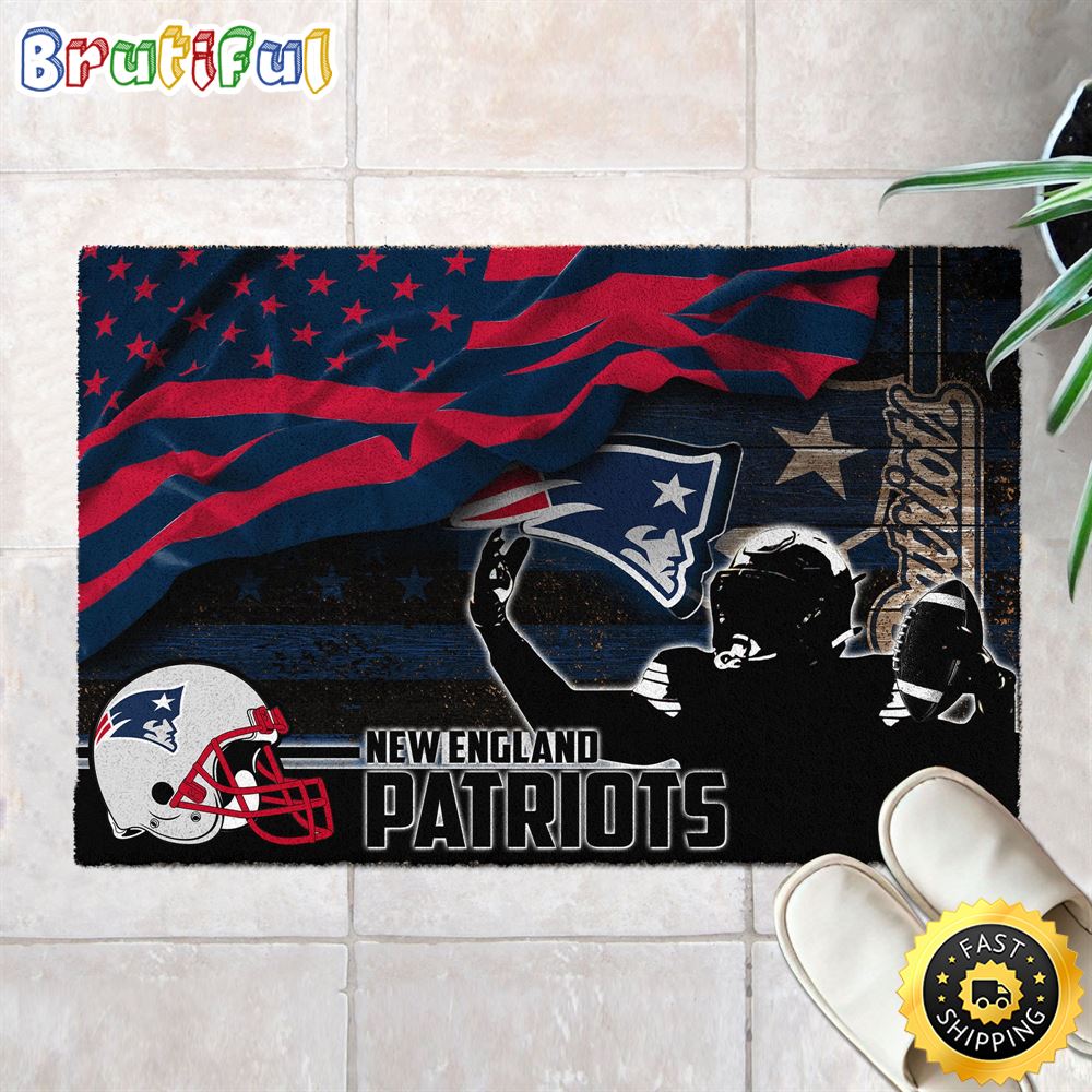 New England Patriots NFL Doormat For Your This Sports Season qw4msr