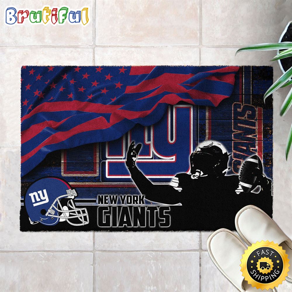 New York Giants NFL Doormat For Your This Sports Season vlikie