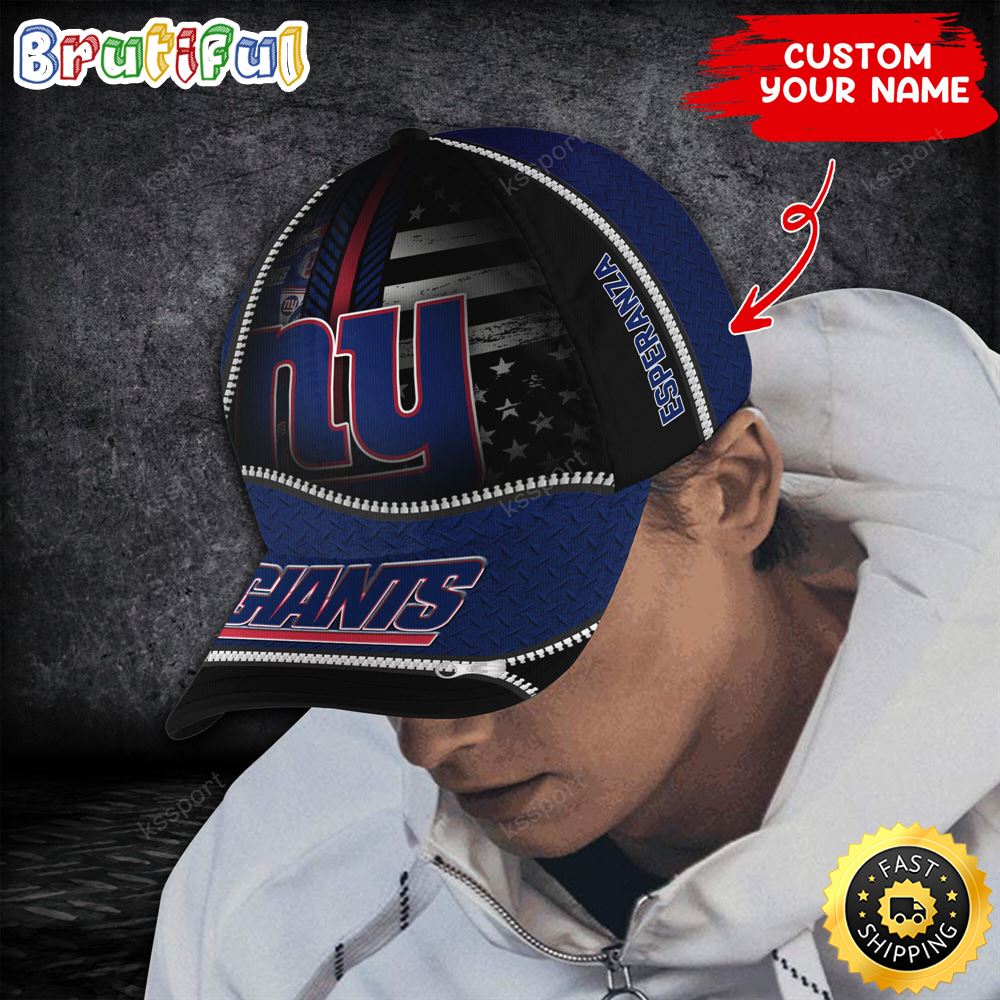New York Giants Nfl Personalize Cap Steel Style Trending Season kbjsjm