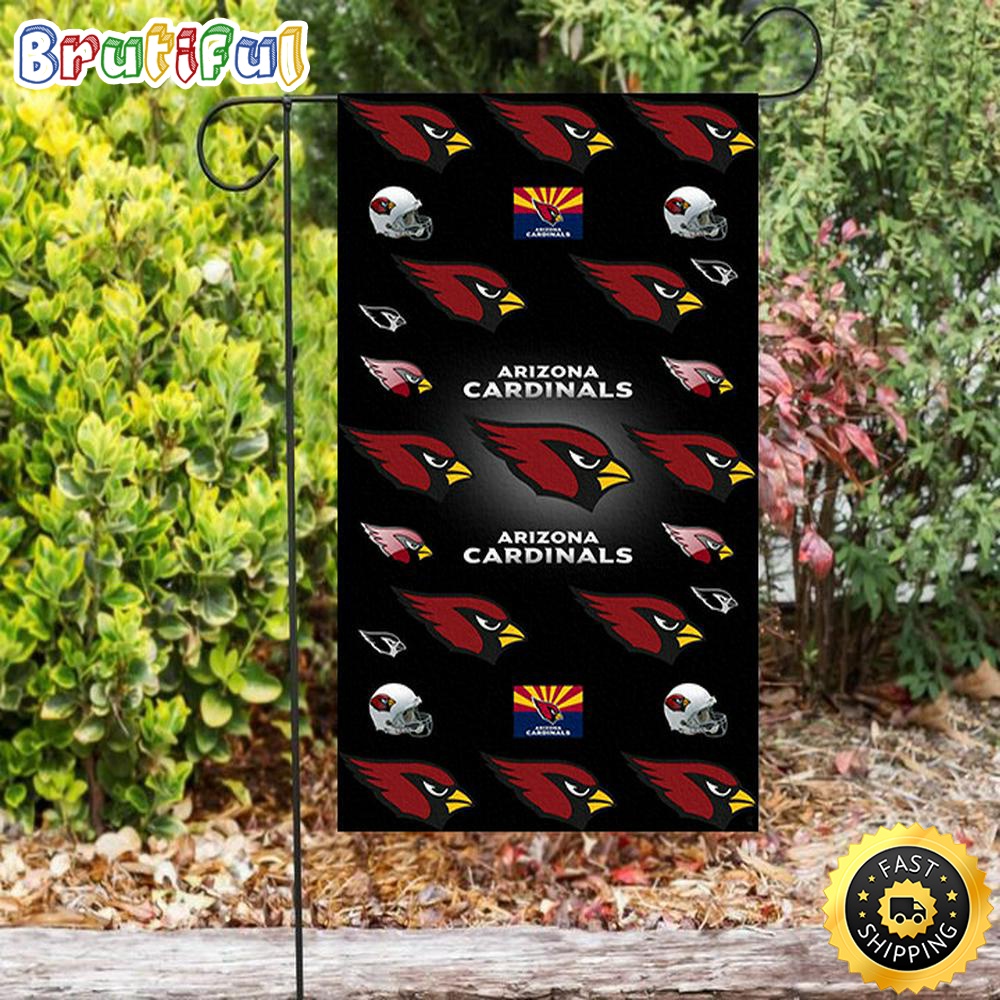 Nfl Garden Flags Arizona Cardinals Logo v4 Double Sided Printing Garden Flag Cardinals Garden Flags 1 xlzpvq