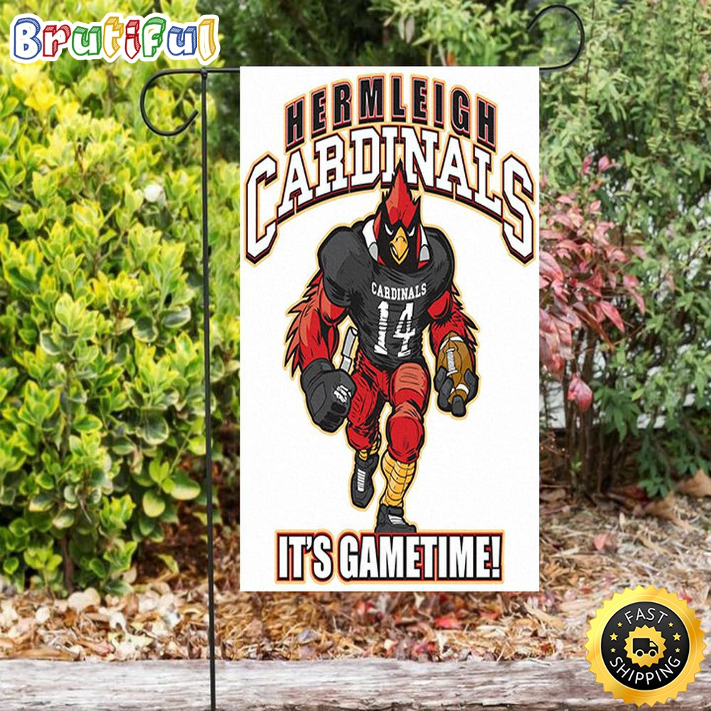 Nfl Garden Flags Arizona Cardinals Mascot Its Gametime Double Sided Printing Garden Flag Cardinals Garden Flags 1 swrssf