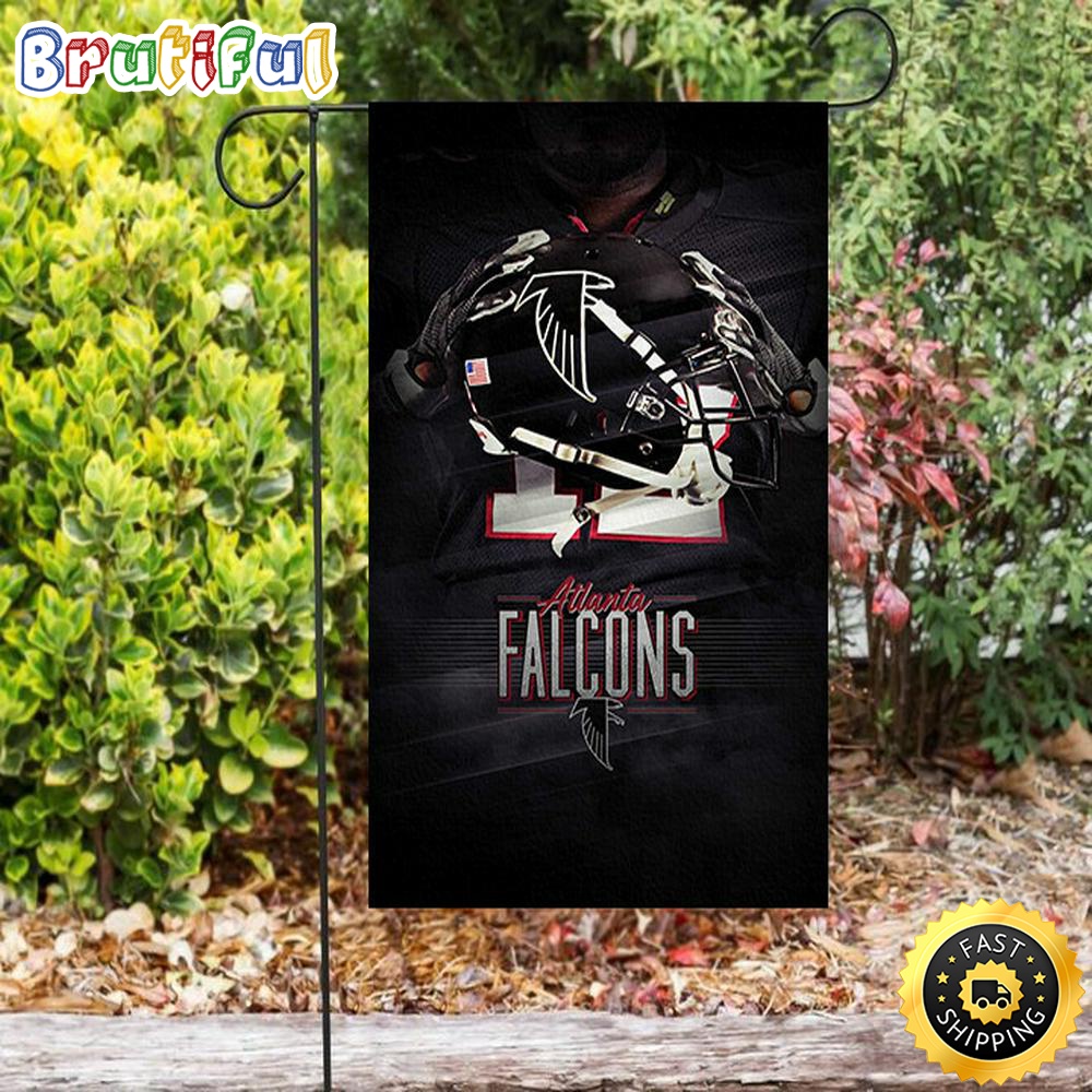 Nfl Garden Flags Atlanta Falcons Abstract Logo2 Double Sided Printing Garden Flag Falcons Garden Flags