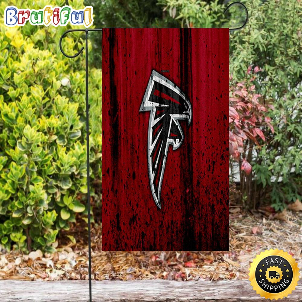 Nfl Garden Flags Atlanta Falcons Grunge Double Sided Printing Garden Flag Falcons Garden Flags 1 vtzx1o