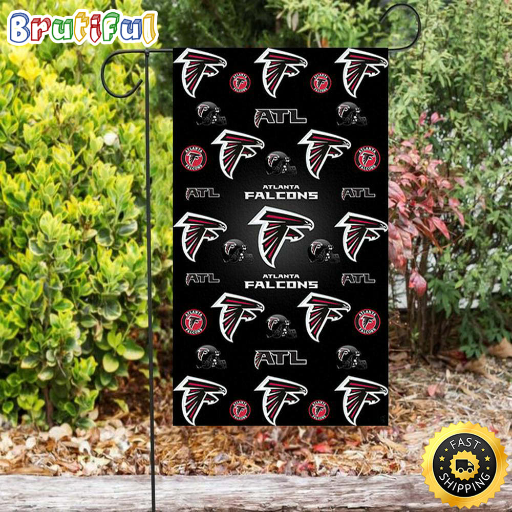 Nfl Garden Flags Atlanta Falcons Logo Helmet2 Double Sided Printing Garden Flag Falcons Garden Flags 1 z9nprl