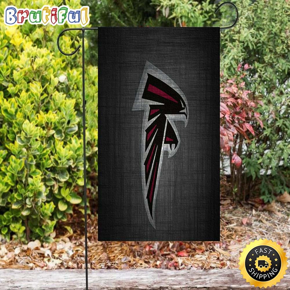 Nfl Garden Flags Atlanta Falcons Texture1 Double Sided Printing Garden Flag Falcons Garden Flags 1 omgzrd