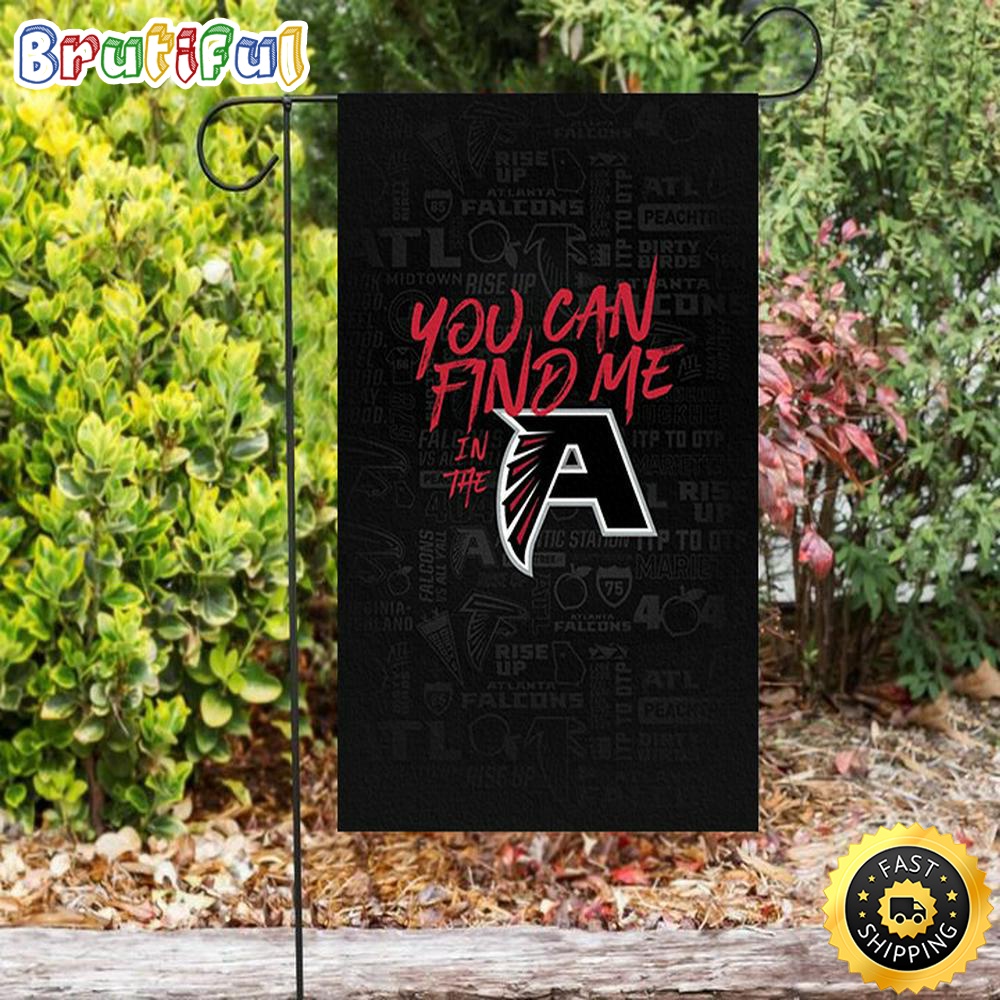 Nfl Garden Flags Atlanta Falcons You Can Find Me Double Sided Printing Garden Flag Falcons Garden Flags 1 gmxcis