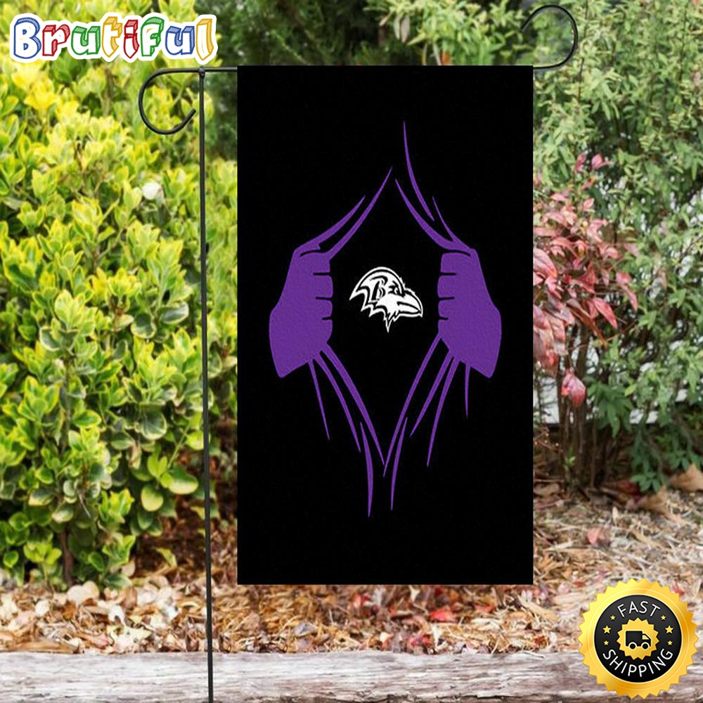 Nfl Garden Flags Baltimore Ravens Hands2 Double Sided Printing Garden Flag Ravens Garden Flags 1 kmreiu
