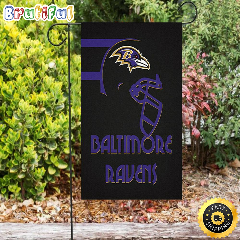 Nfl Garden Flags Baltimore Ravens Helmet2 Double Sided Printing Garden Flag Ravens Garden Flags 1 d2bsg4
