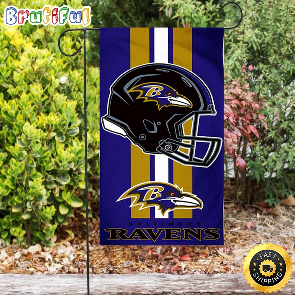 Nfl Garden Flags Baltimore Ravens Helmet4 Double Sided Printing Garden Flag Ravens Garden Flags 1 vzwv9i