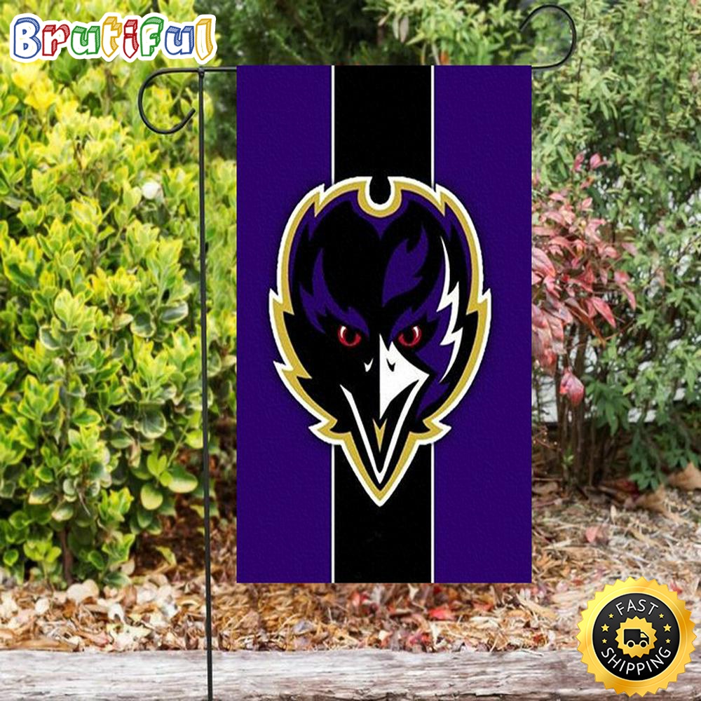 Nfl Garden Flags Baltimore Ravens Logo12 Double Sided Printing Garden Flag Ravens Garden Flags 1 zieyxt