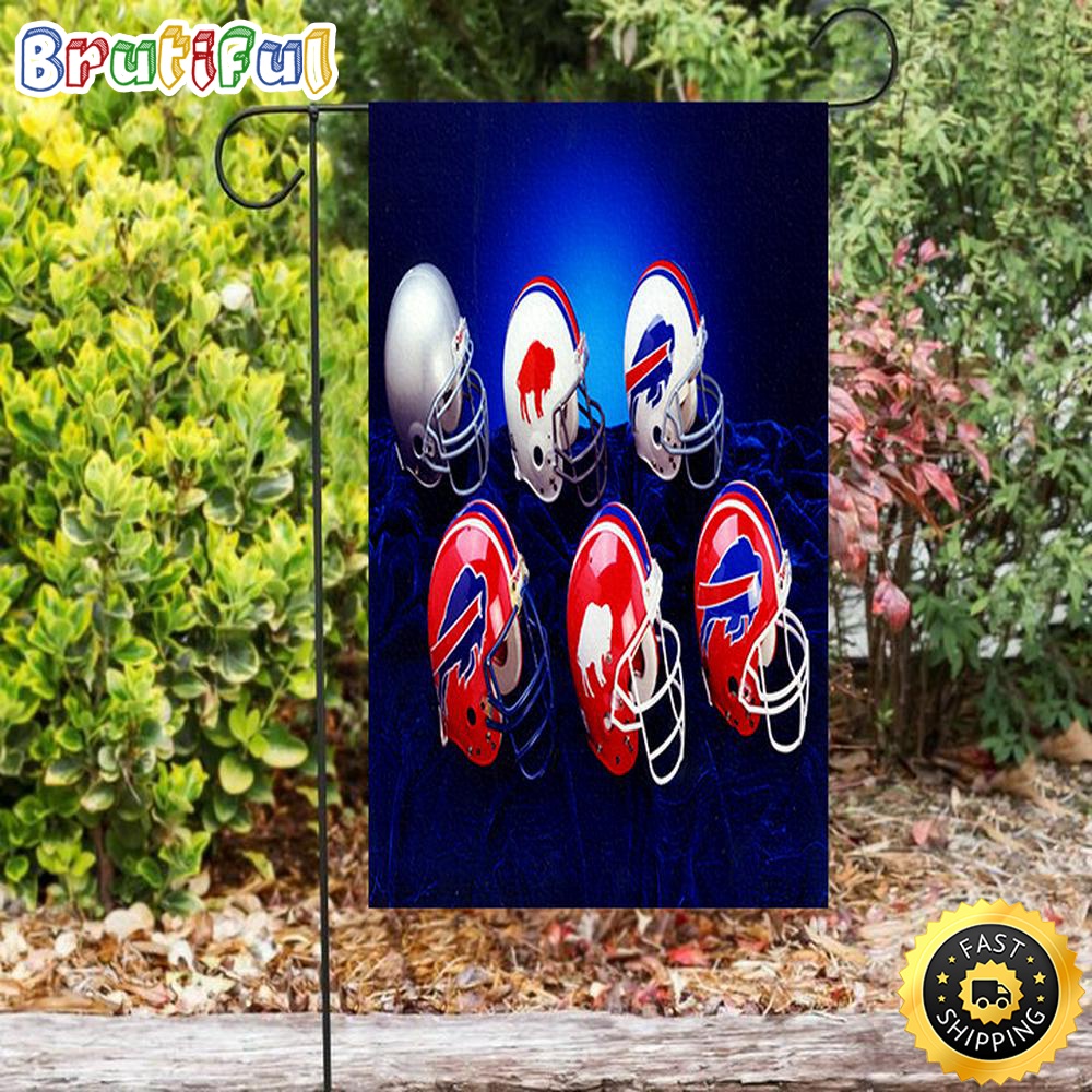 Nfl Garden Flags Buffalo Bills Helmets Double Sided Printing Garden Flag Bills Garden Flags 1 loqtyw