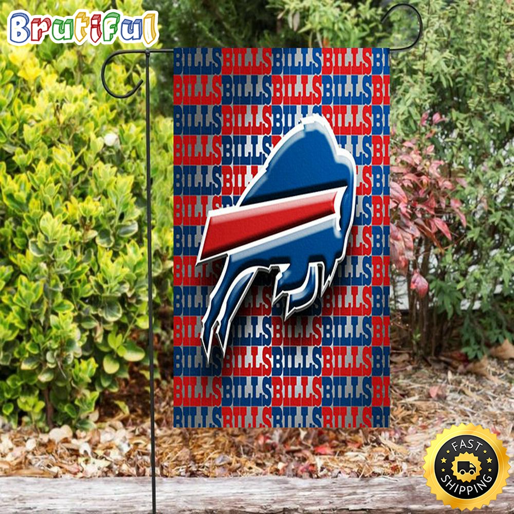 Nfl Garden Flags Buffalo Bills Logo v12 Double Sided Printing Garden Flag Bills Garden Flags 1 mpfj25