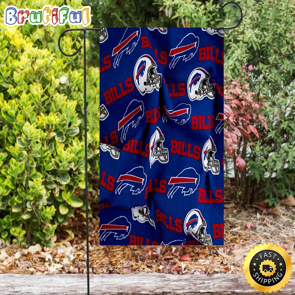 Nfl Garden Flags Buffalo Bills Logo v17 Double Sided Printing Garden Flag Bills Garden Flags 1 mjf6db
