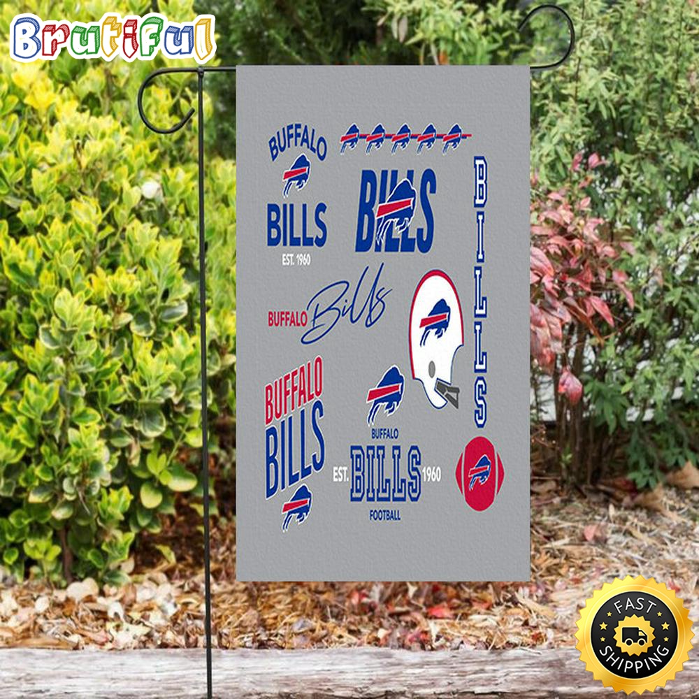 Nfl Garden Flags Buffalo Bills Logo v19 Double Sided Printing Garden Flag Bills Garden Flags 1 ycpru7