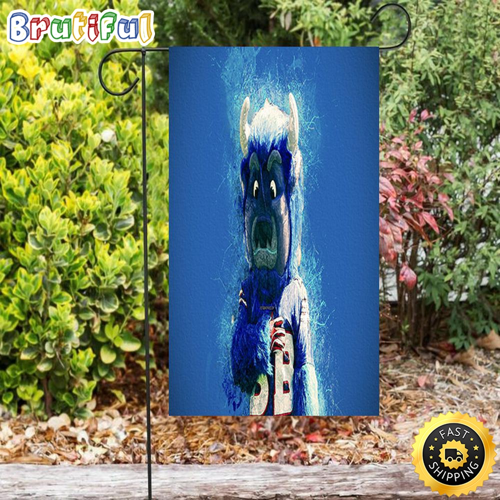 Nfl Garden Flags Buffalo Bills Mascot v1 Double Sided Printing Garden Flag Bills Garden Flags 1 gpmbon
