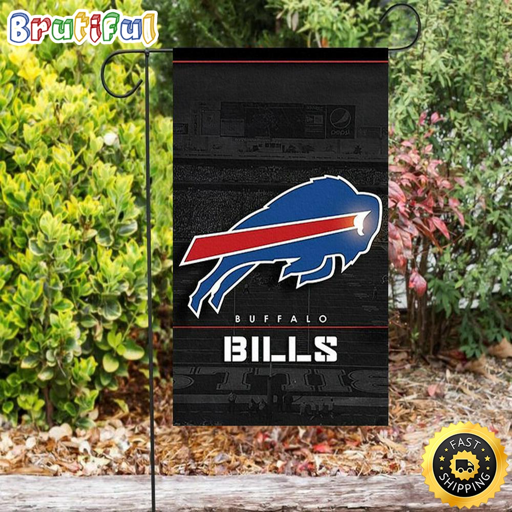 Nfl Garden Flags Buffalo Bills Stadium Black White Double Sided Printing Garden Flag Bills Garden Flags 1 axnb5f