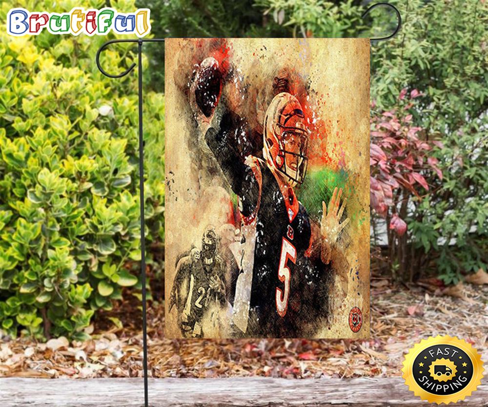 Nfl Garden Flags Cincinnati Bengals Team v1 Double Sided Printing Garden Flag Bengals Garden Flags 1 fxfqwu