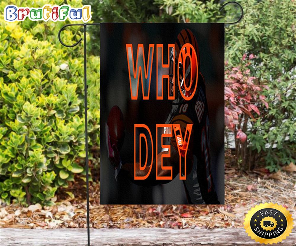 Nfl Garden Flags Cincinnati Bengals Who Dey Double Sided Printing Garden Flag Bengals Garden Flags 1 vvypu1