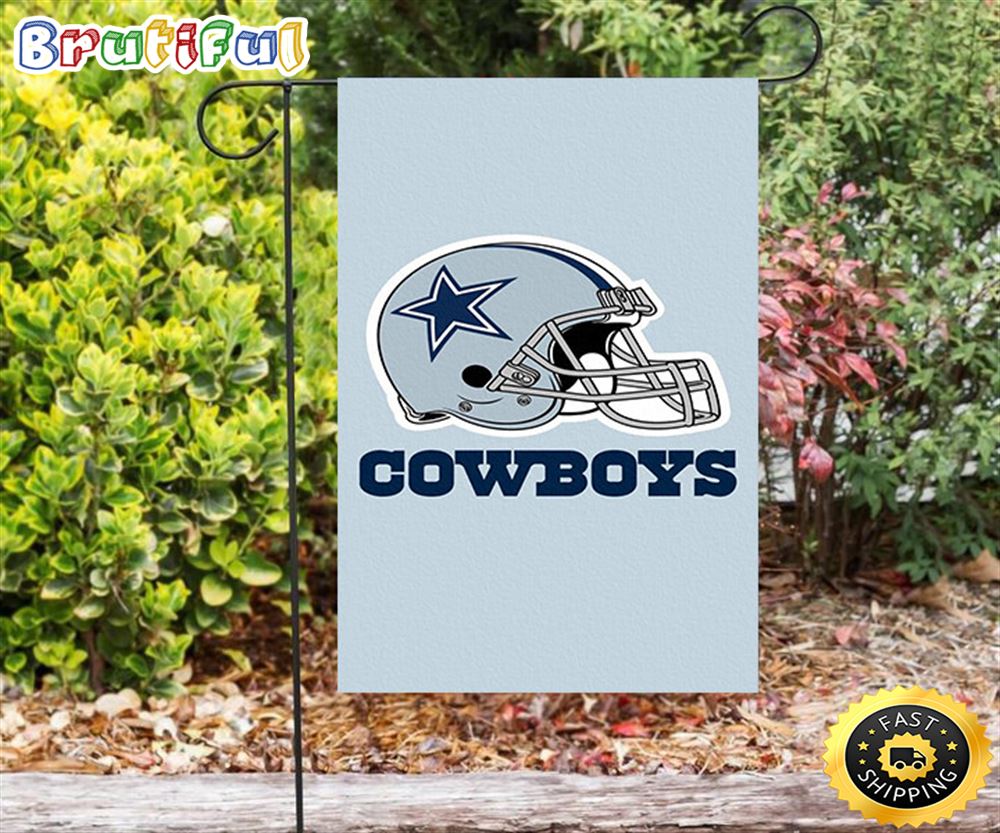 Nfl Garden Flags Dallas Cowboys Helmet Light Blue Double Sided Printing Garden Flag Cowboys Garden Flags 1 mv80ir