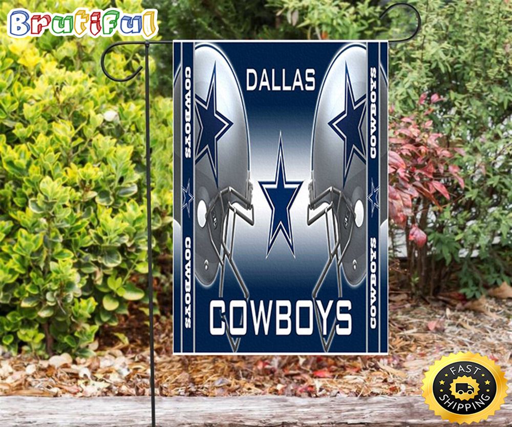 Nfl Garden Flags Dallas Cowboys Helmet Star Navy1 Double Sided Printing Garden Flag Cowboys Garden Flags 1 zrankj
