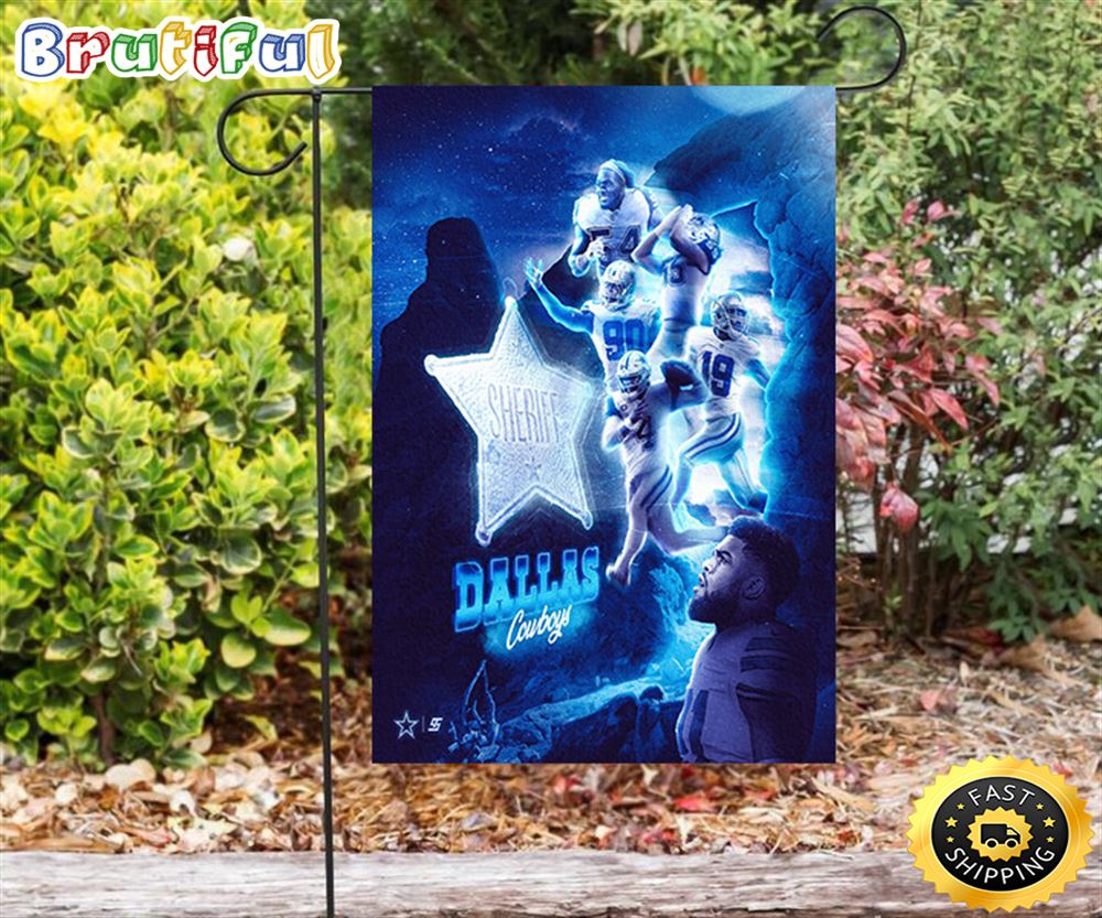 Nfl Garden Flags Dallas Cowboys Players Running Night Double Sided Printing Garden Flag Cowboys Garden Flags 1 yiqwiz