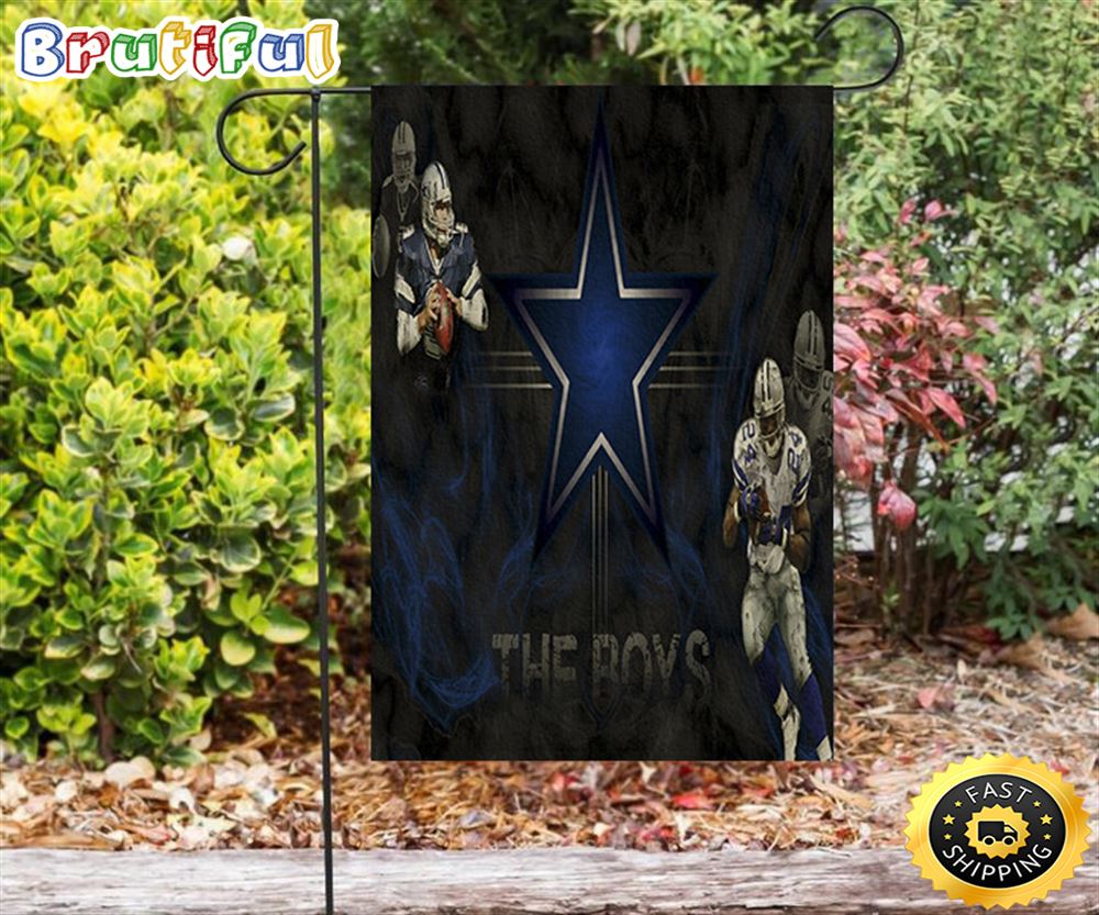 Nfl Garden Flags Dallas Cowboys Players Star Smoke Double Sided Printing Garden Flag Cowboys Garden Flags 1 kjrsiy