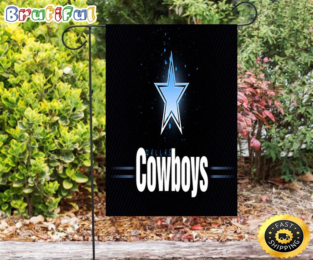 Nfl Garden Flags Dallas Cowboys Star Blue Light Double Sided Printing Garden Flag Cowboys Garden Flags 1 fzuihj