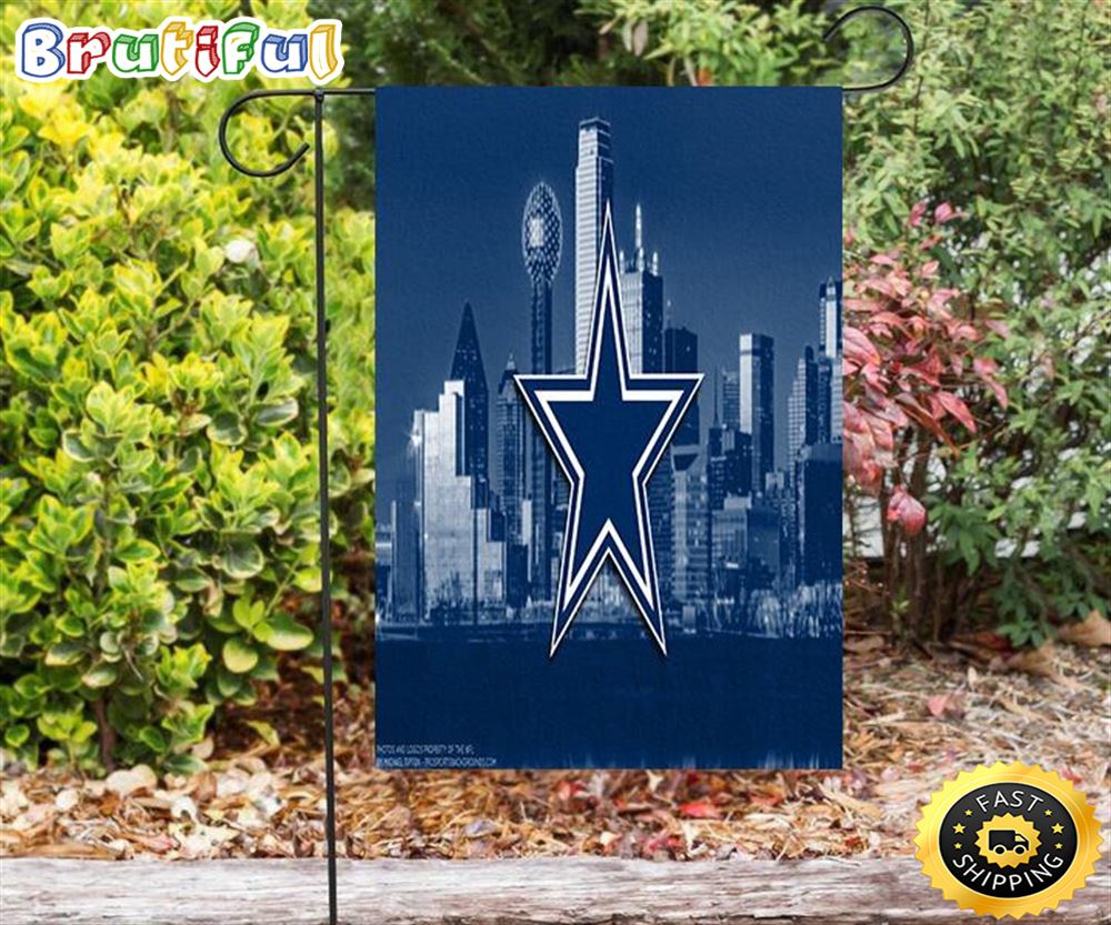 Nfl Garden Flags Dallas Cowboys Star City Double Sided Printing Garden Flag Cowboys Garden Flags 1 f089xn